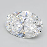 2.01ct Oval Lab Grown Diamond (Colour D, Clarity VVS1, IGI Certified)