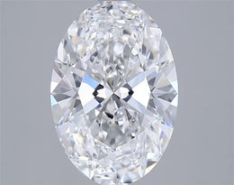2.01ct Oval Lab Grown Diamond (Colour D, Clarity VVS2, IGI Certified)