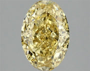 2.04ct Oval Lab Grown Diamond (Colour Fancy Vivid Yellow, Clarity VS1, IGI Certified)