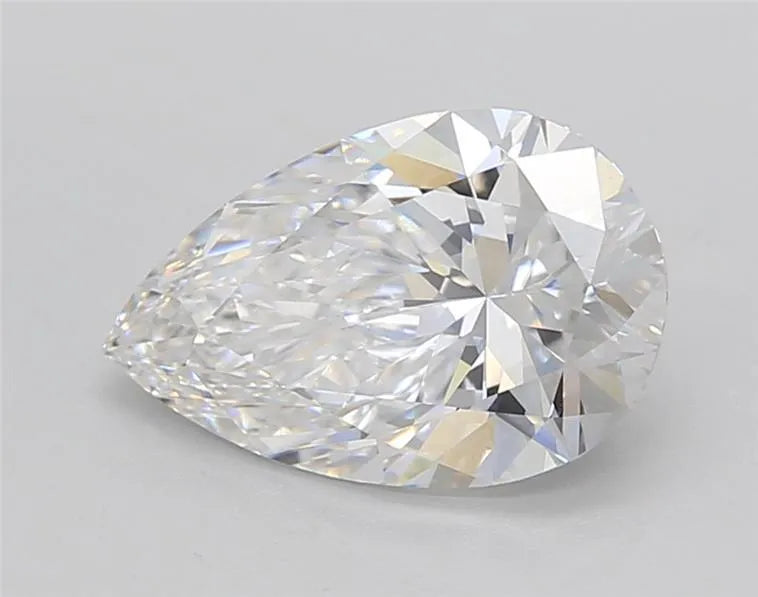 2.04ct Pear Lab Grown Diamond (Colour D, Clarity VVS2, IGI Certified)