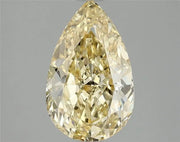 2.04ct Pear Lab Grown Diamond (Colour Fancy Vivid Yellow, Clarity VS1, IGI Certified)
