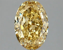 2.08ct Oval Lab Grown Diamond (Colour Fancy Intense Yellow, Clarity VS1, IGI Certified)