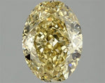 2.09ct Oval Lab Grown Diamond (Colour Fancy Intense Yellow, Clarity VS1, IGI Certified)