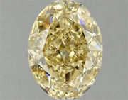 2.09ct Oval Lab Grown Diamond (Colour Fancy Intense Yellow, Clarity VS2, IGI Certified)