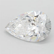 2.13ct Pear Lab Grown Diamond (Colour D, Clarity FL, IGI Certified)