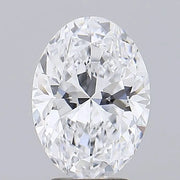 2.21ct Oval Lab Grown Diamond (Colour D, Clarity IF, IGI Certified)