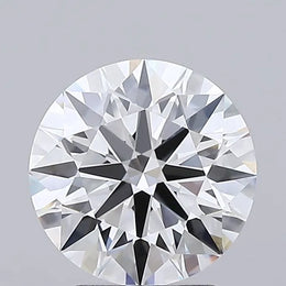 2.37ct Round Lab Grown Diamond (Colour D, Clarity IF, Cut ID, IGI Certified)