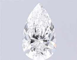 2.47ct Pear Lab Grown Diamond (Colour F, Clarity VVS2, IGI Certified)