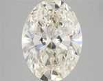 2.50ct Oval Lab Grown Diamond (Colour H, Clarity VS2, IGI Certified)