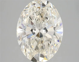 2.50ct Oval Lab Grown Diamond (Colour H, Clarity VS2, IGI Certified) - Dileti
