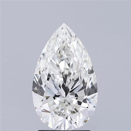 2.50ct Pear Lab Grown Diamond (Colour F, Clarity VVS2, IGI Certified)