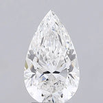 2.69ct Pear Lab Grown Diamond (Colour F, Clarity VVS2, IGI Certified)
