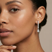 Drop Hoops Earrings