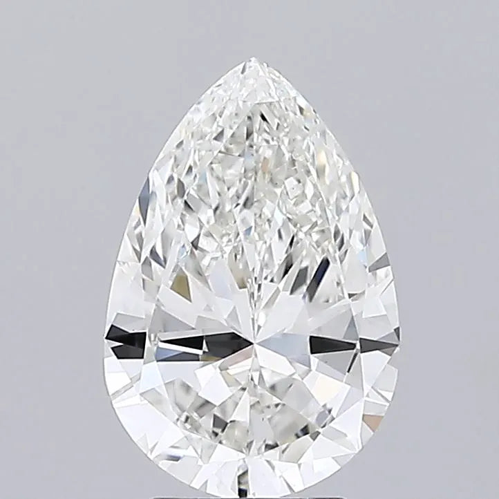 3.00ct Pear Lab Grown Diamond (Colour G, Clarity VS1, IGI Certified)