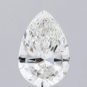 3.00ct Pear Lab Grown Diamond (Colour G, Clarity VS1, IGI Certified)