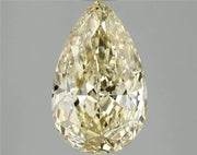 3.01ct Pear Lab Grown Diamond (Colour Fancy Intense Yellow, Clarity VS1, IGI Certified)