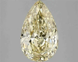 3.01ct Pear Lab Grown Diamond (Colour Fancy Intense Yellow, Clarity VS1, IGI Certified)