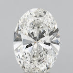 3.02ct Oval Lab Grown Diamond (Colour G, Clarity VVS2, IGI Certified)