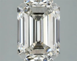 3.06ct Emerald Lab Grown Diamond (Colour H, Clarity VS1, IGI Certified)