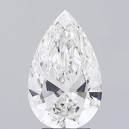 4.02ct Pear Lab Grown Diamond (Colour E, Clarity VS2, IGI Certified)