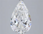4.03ct Pear Lab Grown Diamond (Colour E, Clarity VS2, IGI Certified)