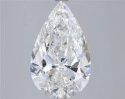 4.03ct Pear Lab Grown Diamond (Colour E, Clarity VS2, IGI Certified)