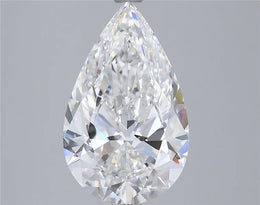 4.03ct Pear Lab Grown Diamond (Colour E, Clarity VS2, IGI Certified)