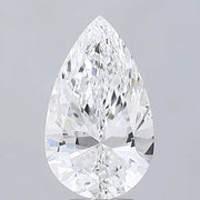 5.00ct Pear Lab Grown Diamond (Colour E, Clarity VS2, IGI Certified)