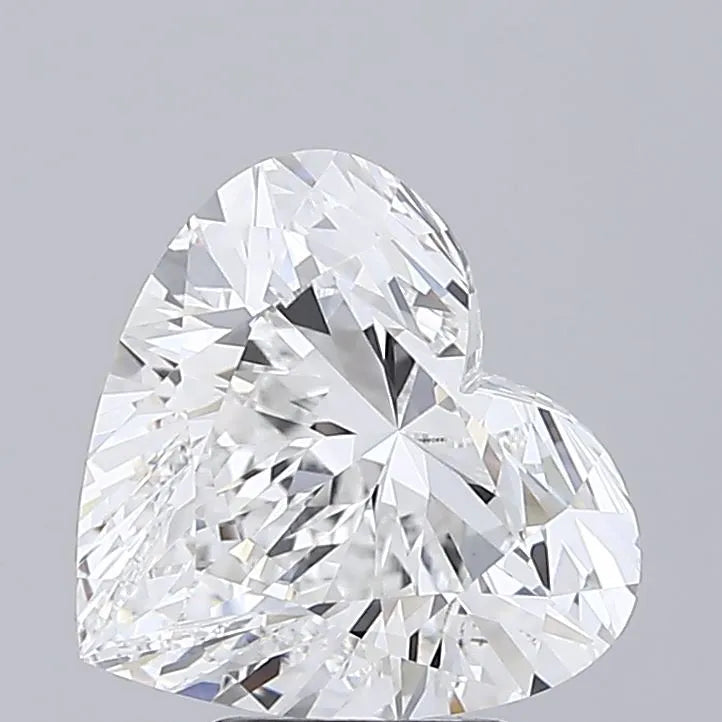 5.08ct Heart Lab Grown Diamond (Colour E, Clarity VVS2, IGI Certified)