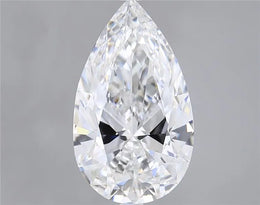 5.09ct Pear Lab Grown Diamond (Colour E, Clarity VVS2, IGI Certified)