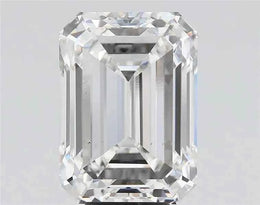 8.58ct Emerald Lab Grown Diamond (Colour G, Clarity VS2, IGI Certified)