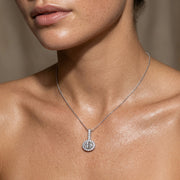 Halo Oval Pendant
