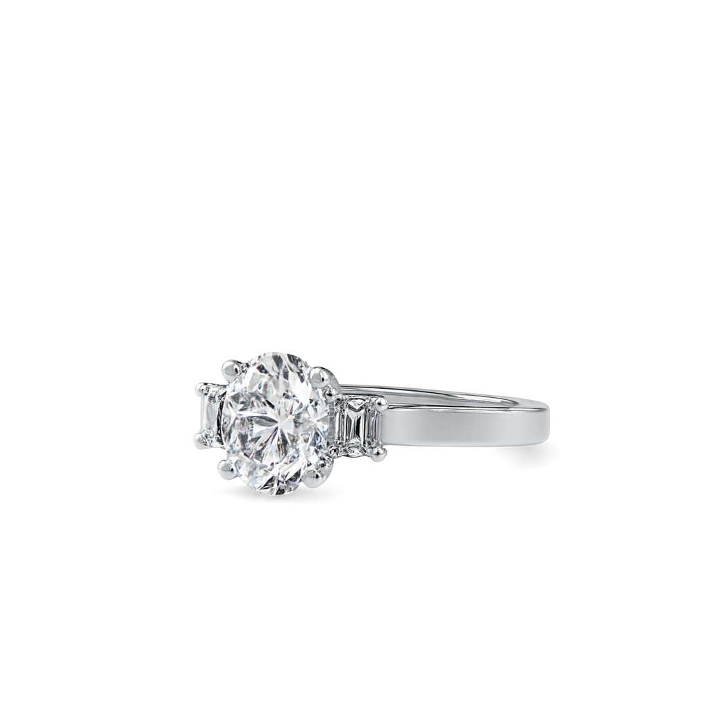 Aurora Oval Square Melody Ring