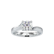 Ava Asymmetric Round Elegance Ring-Dileti