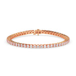 Round Tennis Bracelet-Dileti