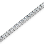 Round Tennis Bracelet-Dileti