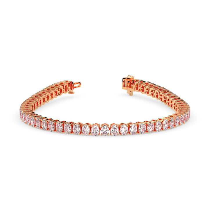 Radiant Oval Tennis Bracelet