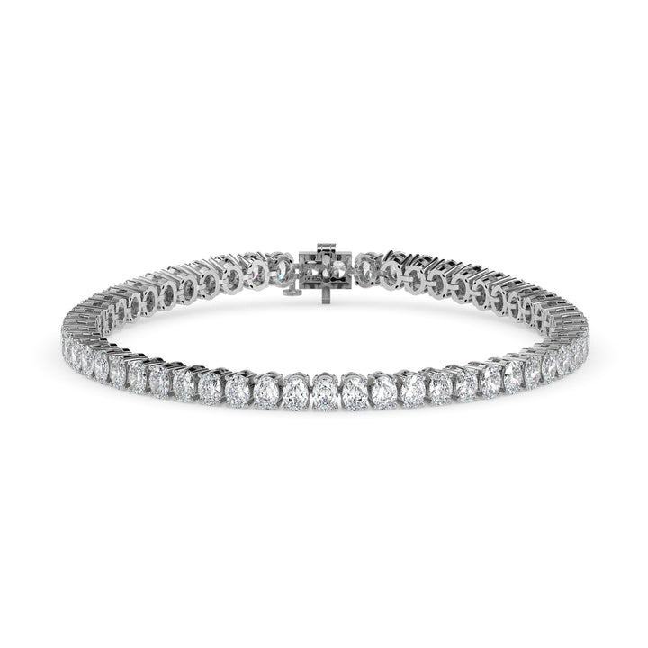 Radiant Oval Tennis Bracelet