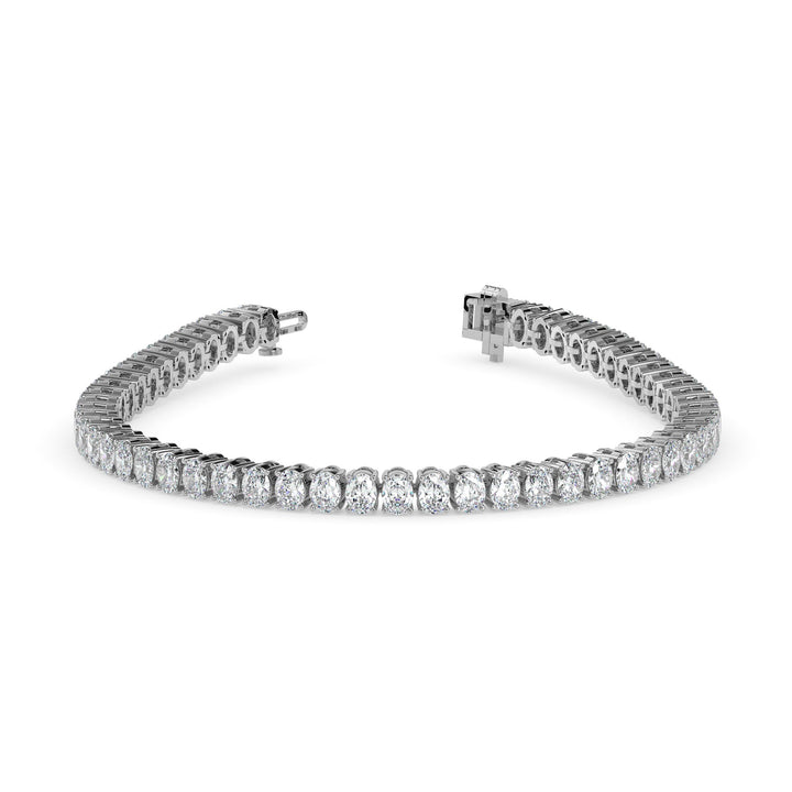 Radiant Oval Tennis Bracelet