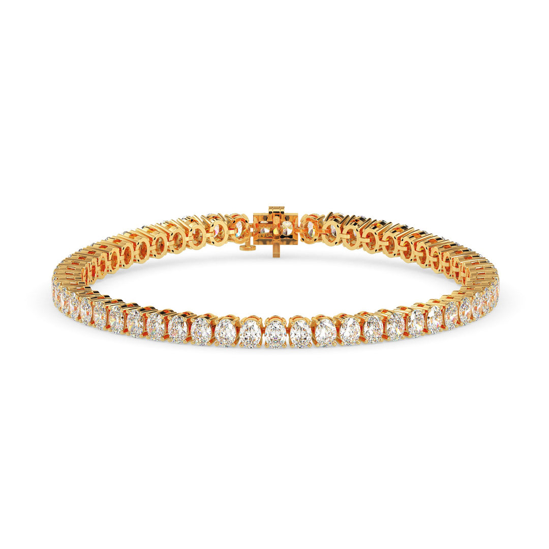 Radiant Oval Tennis Bracelet