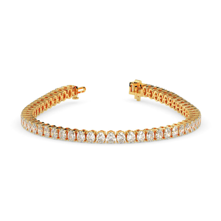 Radiant Oval Tennis Bracelet