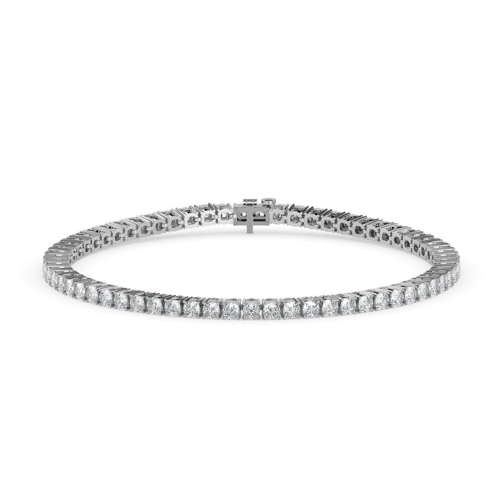 Radiant Cushion Tennis Bracelet