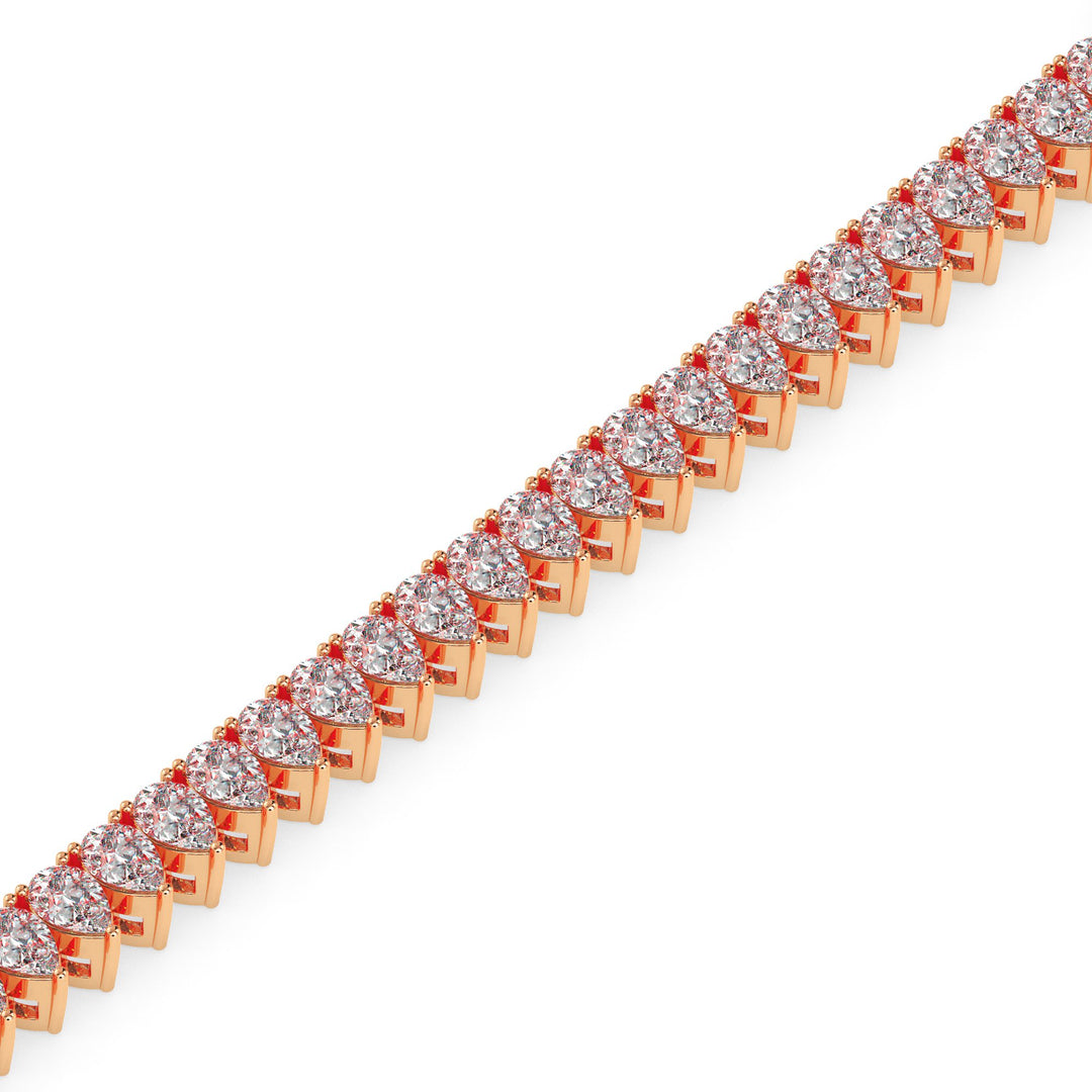 Radiant Pear Tennis Bracelet