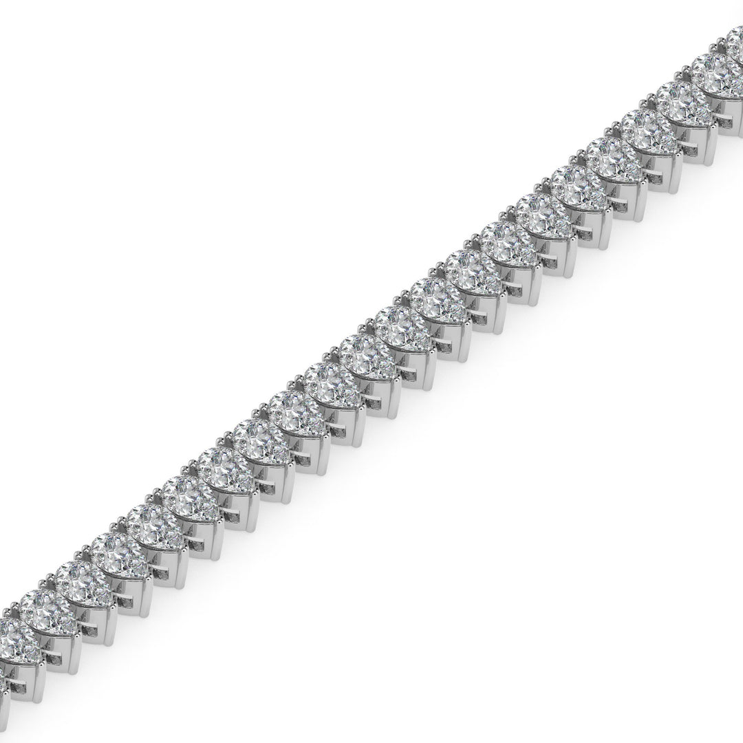 Radiant Pear Tennis Bracelet