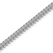 Pear Tennis Bracelet-Dileti