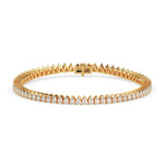 Pear Tennis Bracelet-Dileti