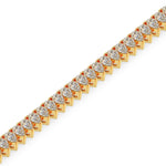 Pear Tennis Bracelet-Dileti