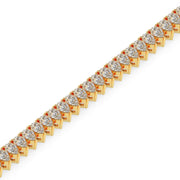 Pear Tennis Bracelet-Dileti