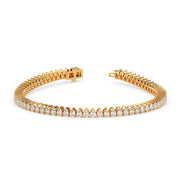 Pear Tennis Bracelet-Dileti