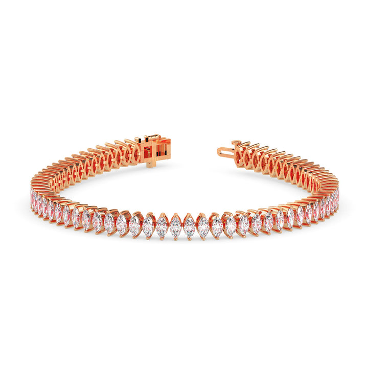 Radiant Marquise Tennis Bracelet